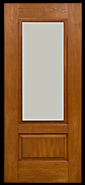 Rustic Cherry 3_4 Lite Door